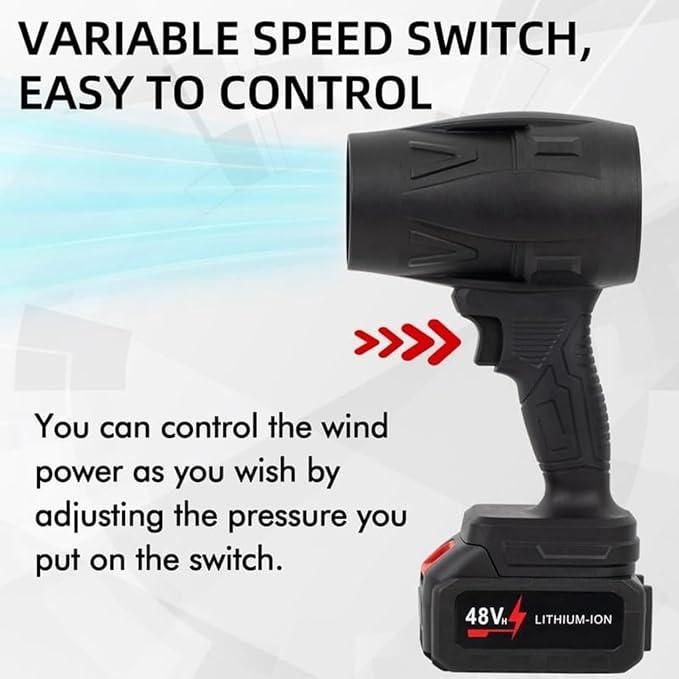 Cordless Turbo Jet Blower [Updated Version with Premium Quality] - GrabNoww.In