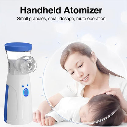 Portable Ultrasonic Rechargeable Mesh Nebulizer Machine - GrabNoww.In