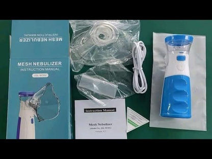 Portable Ultrasonic Rechargeable Mesh Nebulizer Machine - GrabNoww.In