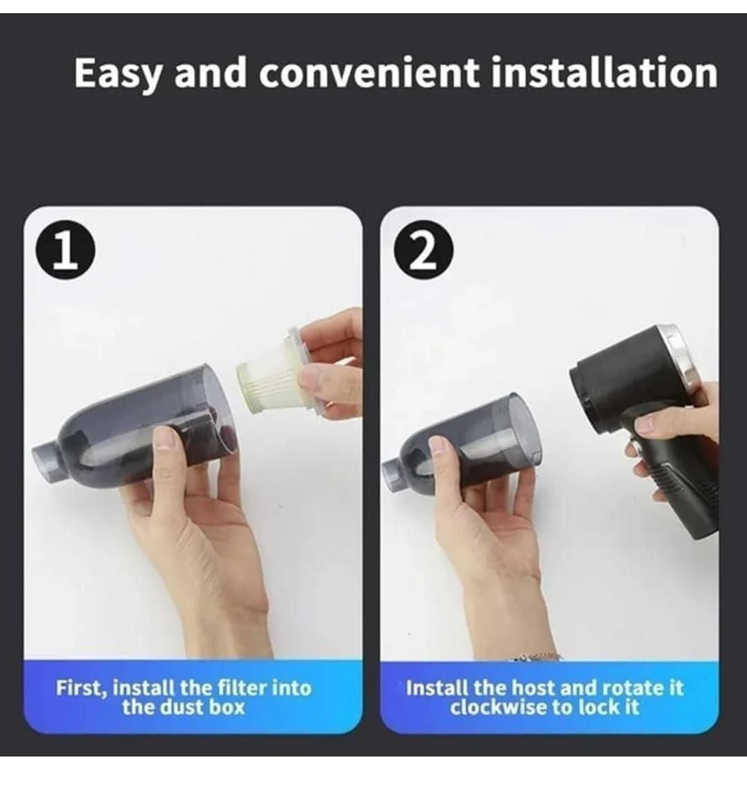 Vacuum Suction Cleaner- Portable Air Duster Wireless - GrabNoww.In