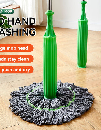 Self-twisting Water Rotating Mop - GrabNoww.In