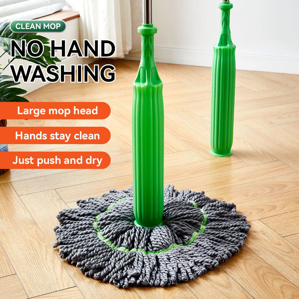 Self-twisting Water Rotating Mop - GrabNoww.In