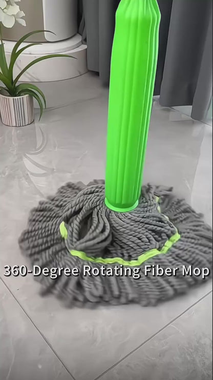 Self-twisting Water Rotating Mop